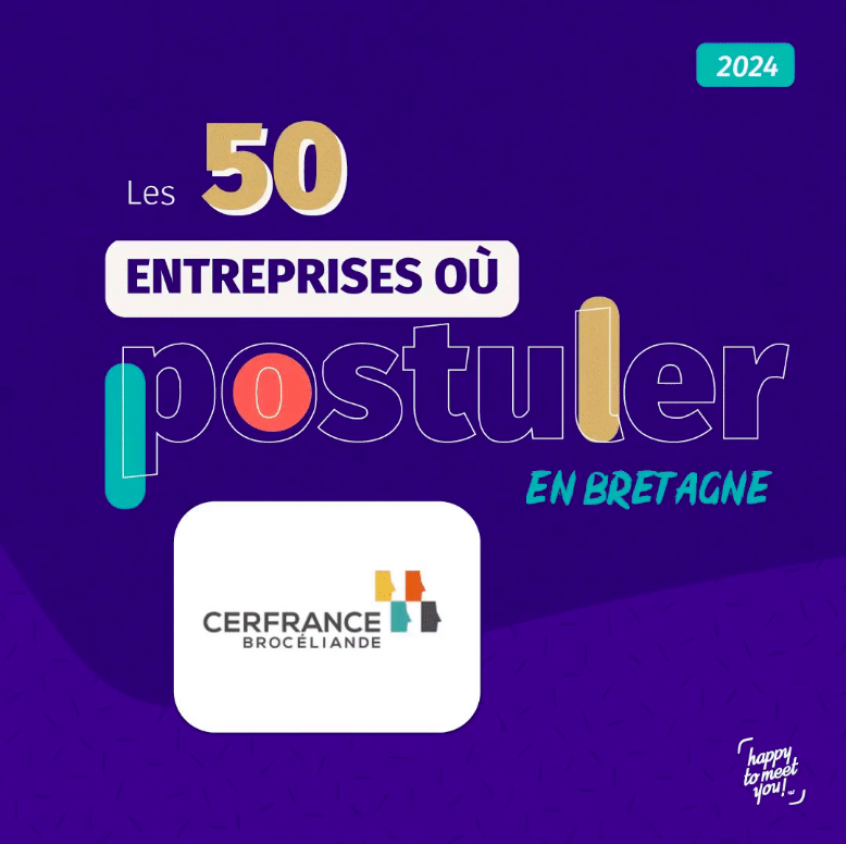 Article Cerfrance Brocéliande Dans Les 50 Entreprises Où Postuler En Bretagne !